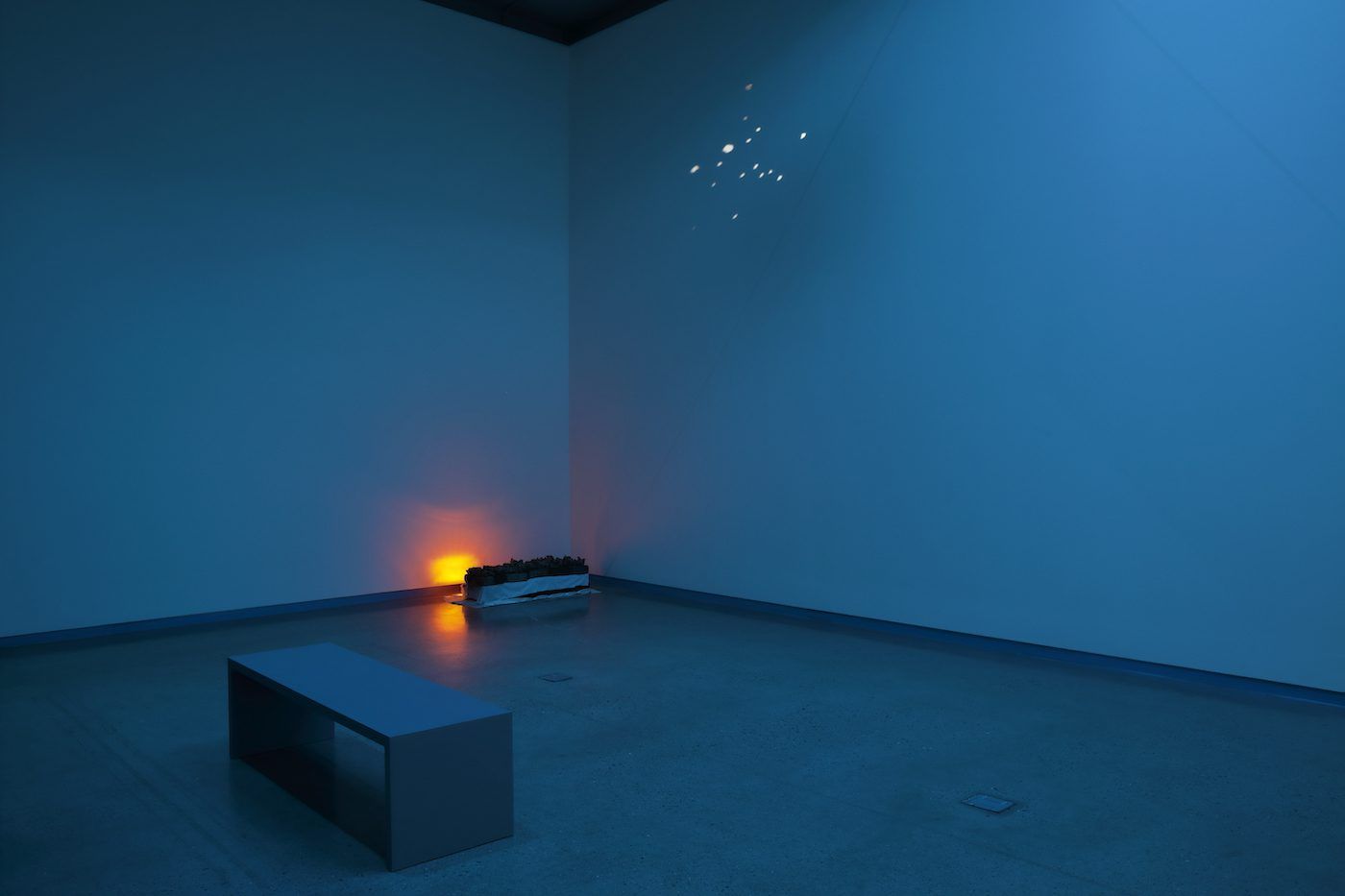 Dineo Seshee Bopape, Installation view. Courtesy of the artist and the Institute for Contemporary Art at VCU.