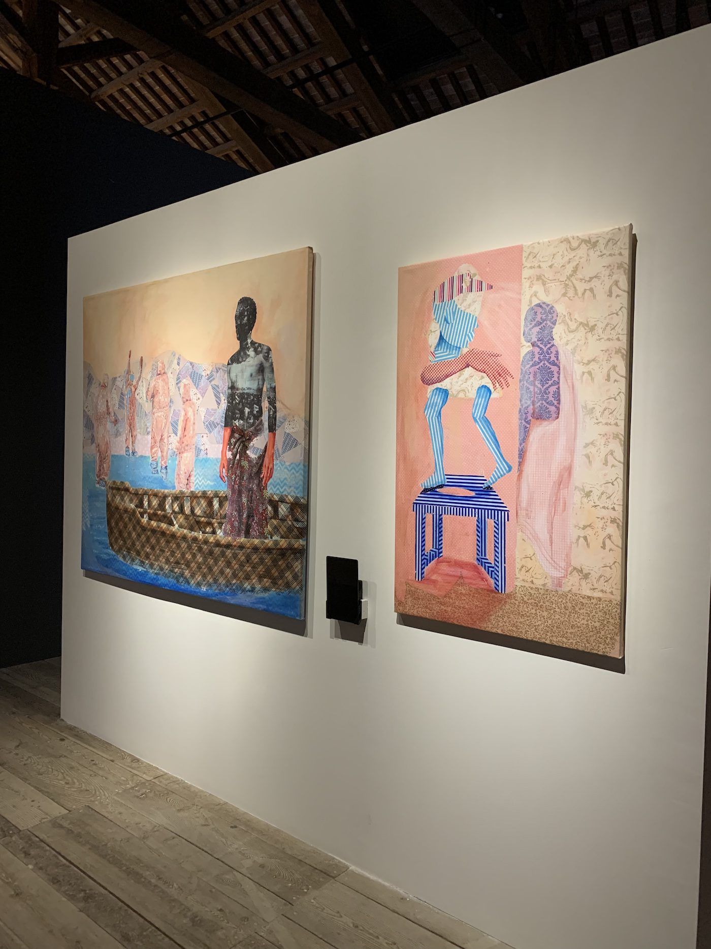 Phumulani Ntuli, Godide, 2022. Installation View of the South Africa Pavilion at the 59th Venice Biennale. Photo: C&