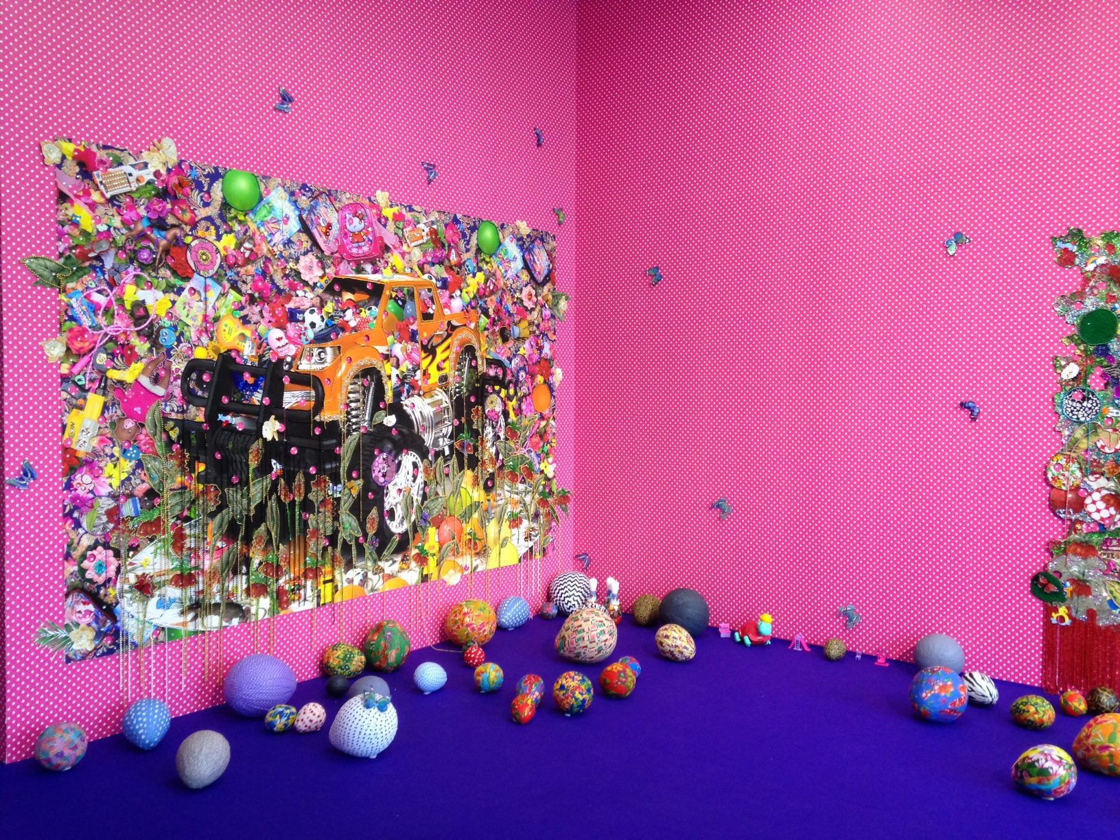 Ebony G. Patterson, installation view, 2016. 32nd Bienal de São Paulo
