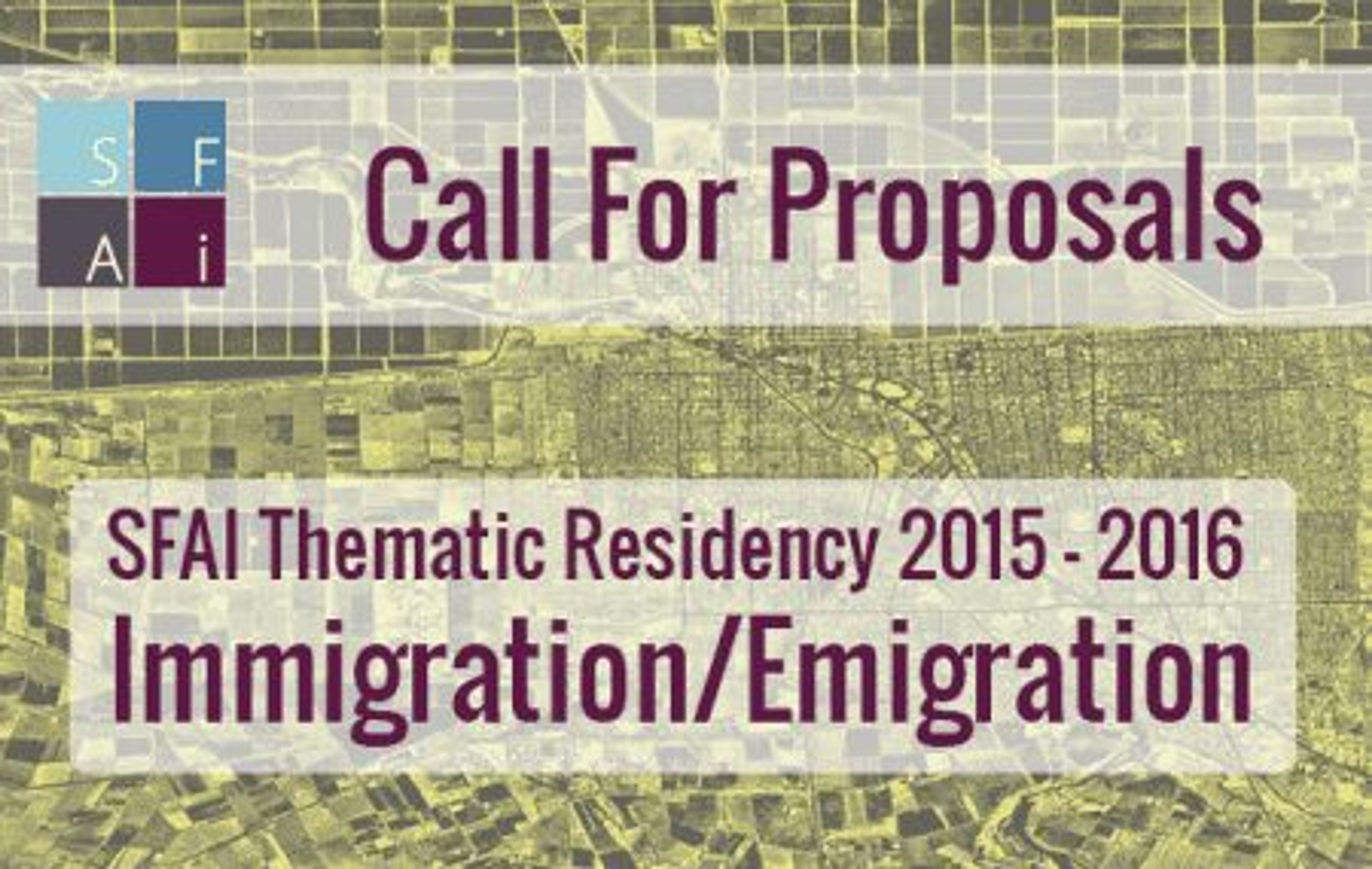 Call For Applications: SFAI Thematic Residency - Immigration / Emigration