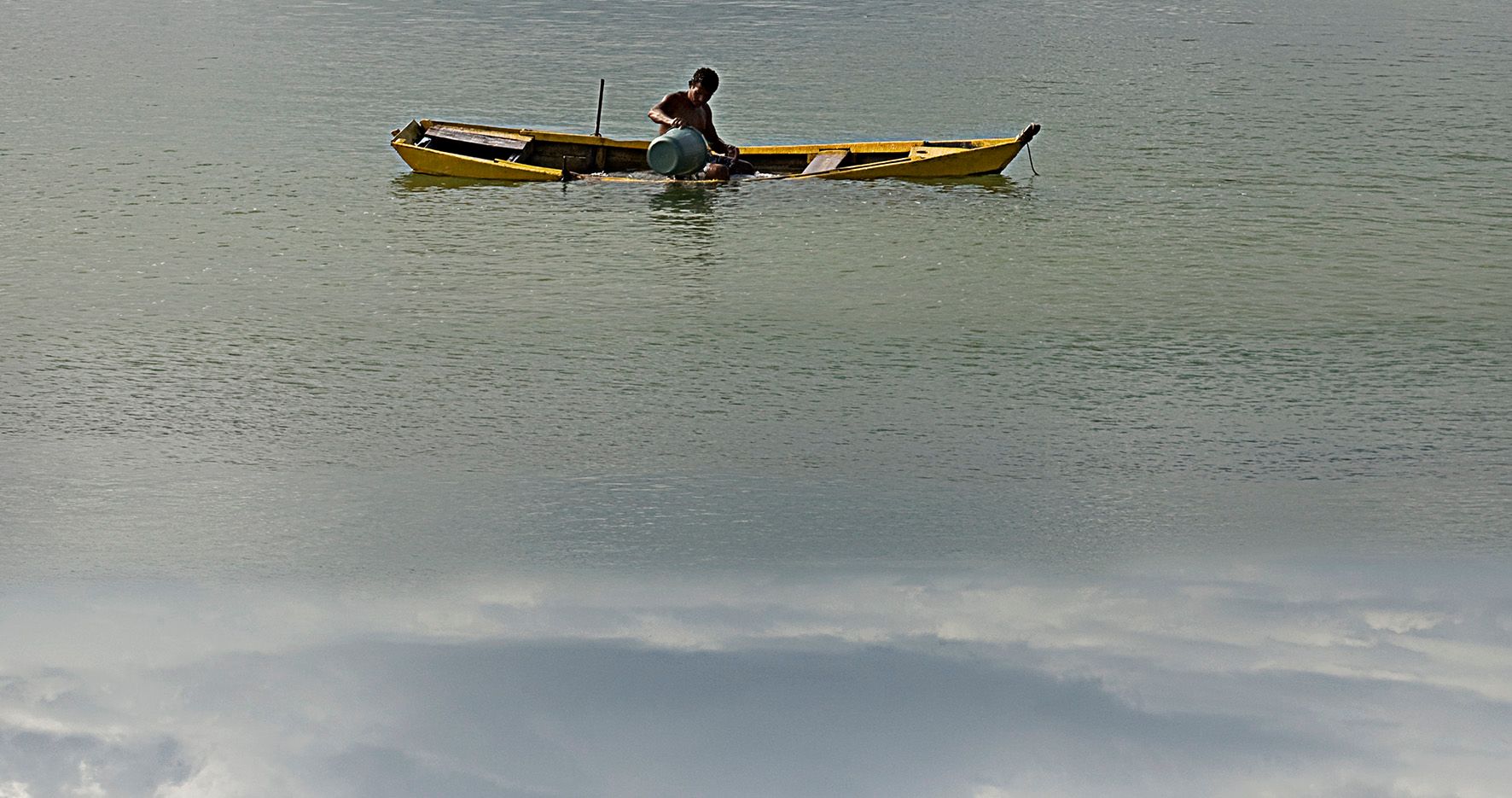Caption: Águas, 2010, Caetano Dias, Negros Indícios Exhibition.
