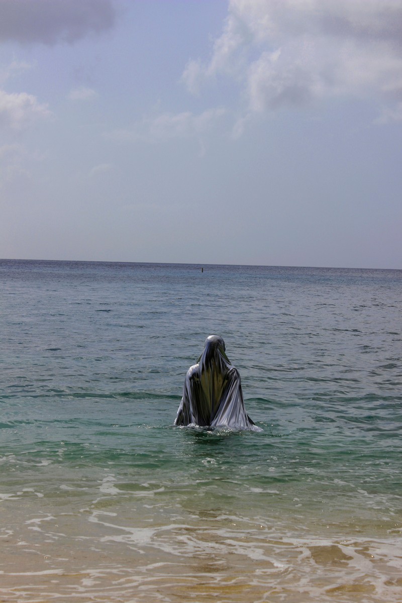 Alberta Whittle, Studies in Welcome V, 2015. Photograph. Photo: Nick Whittle. Courtesy of the artist