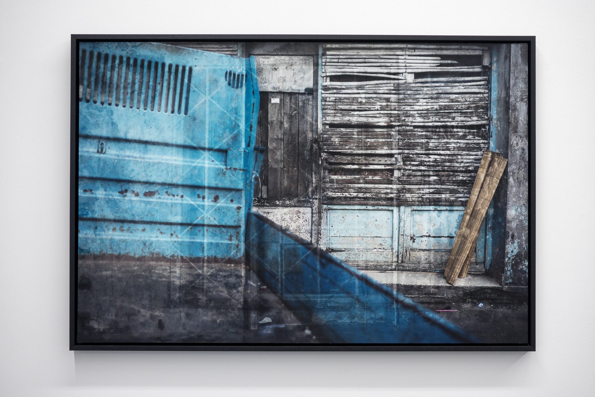 Mário Macilau. Installation view of “Circle of Memories”at La Terrasse espace d’art de Nanterre, 2021.