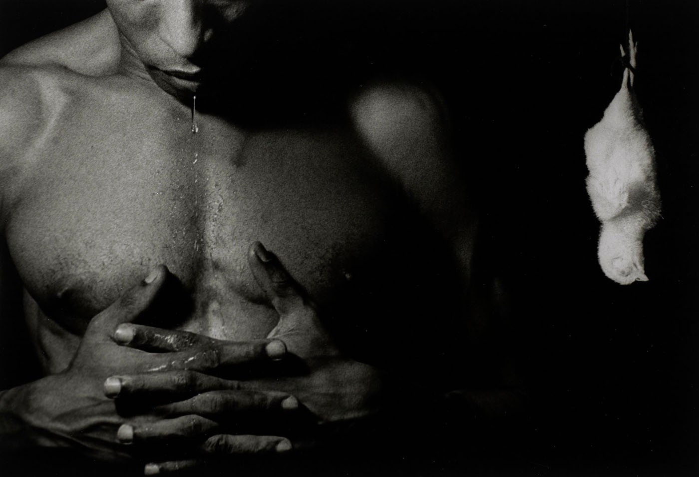 René Peña González, Untitled, from the series Ritos I (Rites I), 1992, Gelatin silver print, Museum of Fine Arts, Houston, Museum purchase funded by Clinton T. Willour in honor of Martha Skow, 94.778