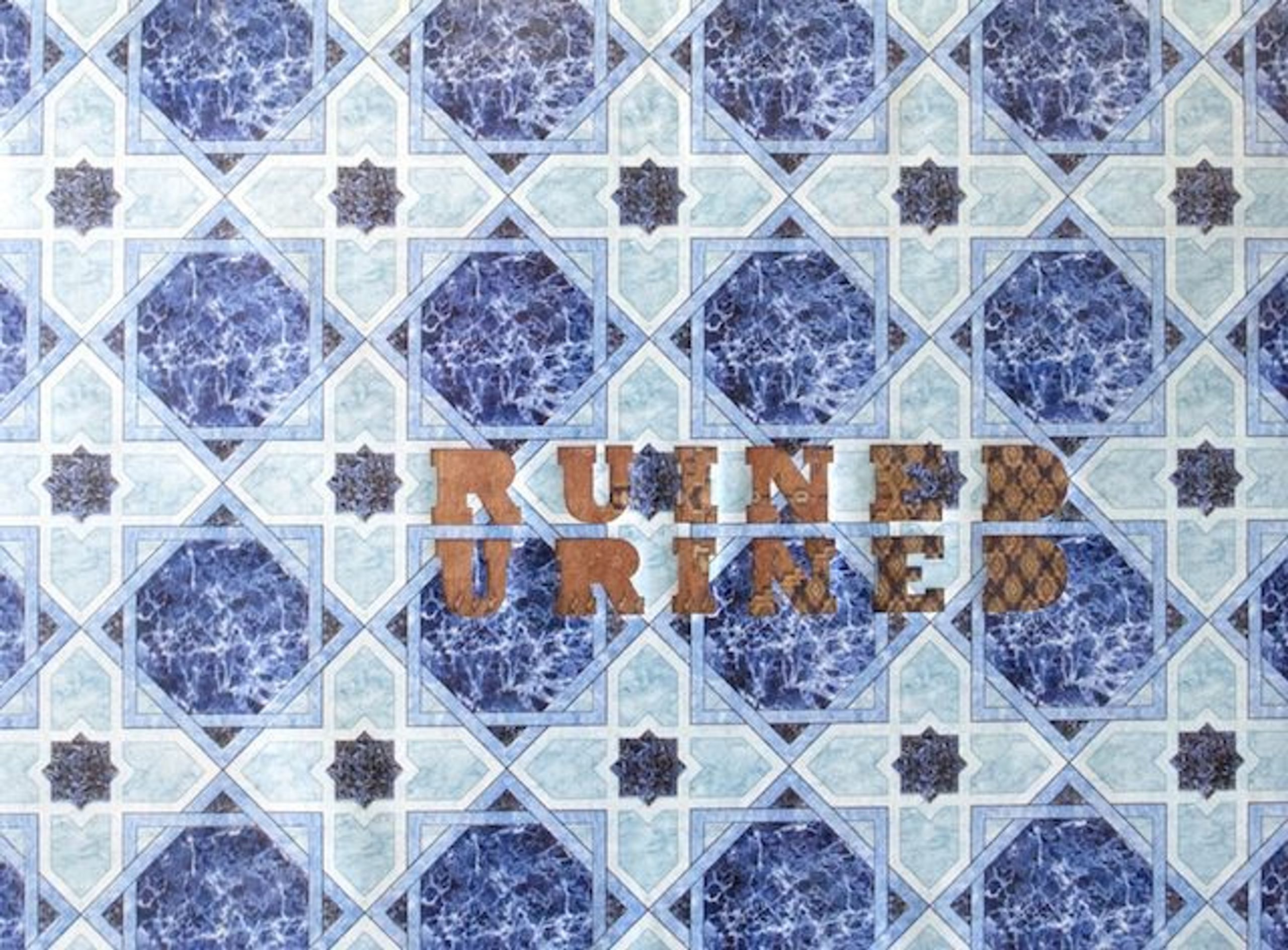 Victoria Wigzell. Ruined, Urined, 2012