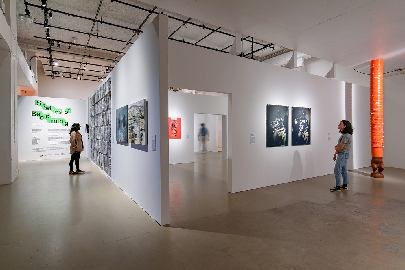 View of the exhibition States of Becoming at The Africa Center. Photo: Anita Ng/The Africa Center, 2022