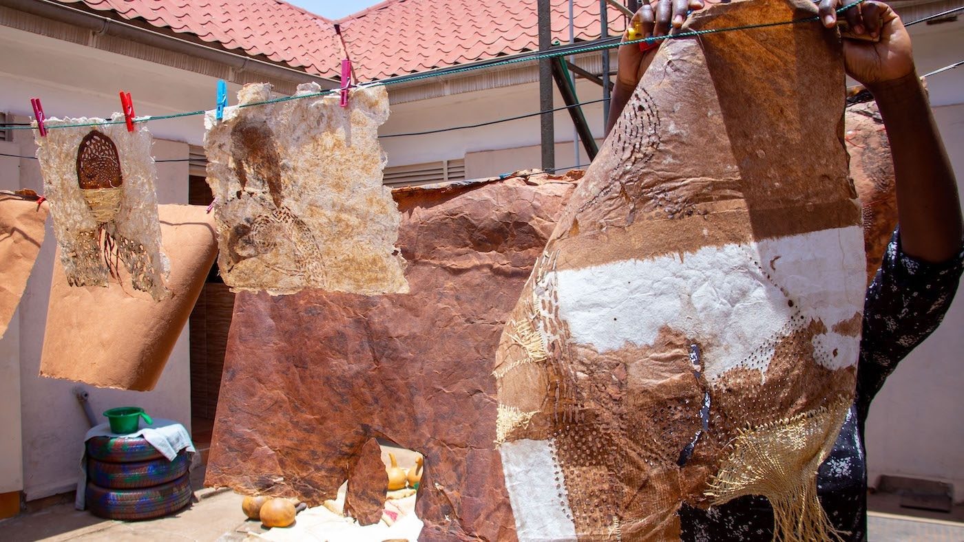 Nakitende Sheila Is Giving Barkcloth New Meaning - Contemporary And