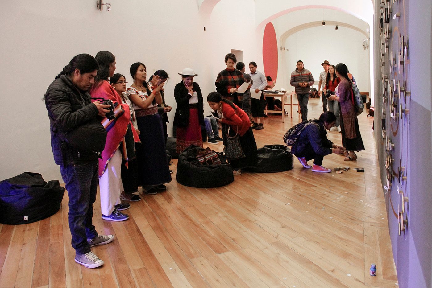 Constellation: collective creation of a cartography, 2022. Photo: Pablo Jijón