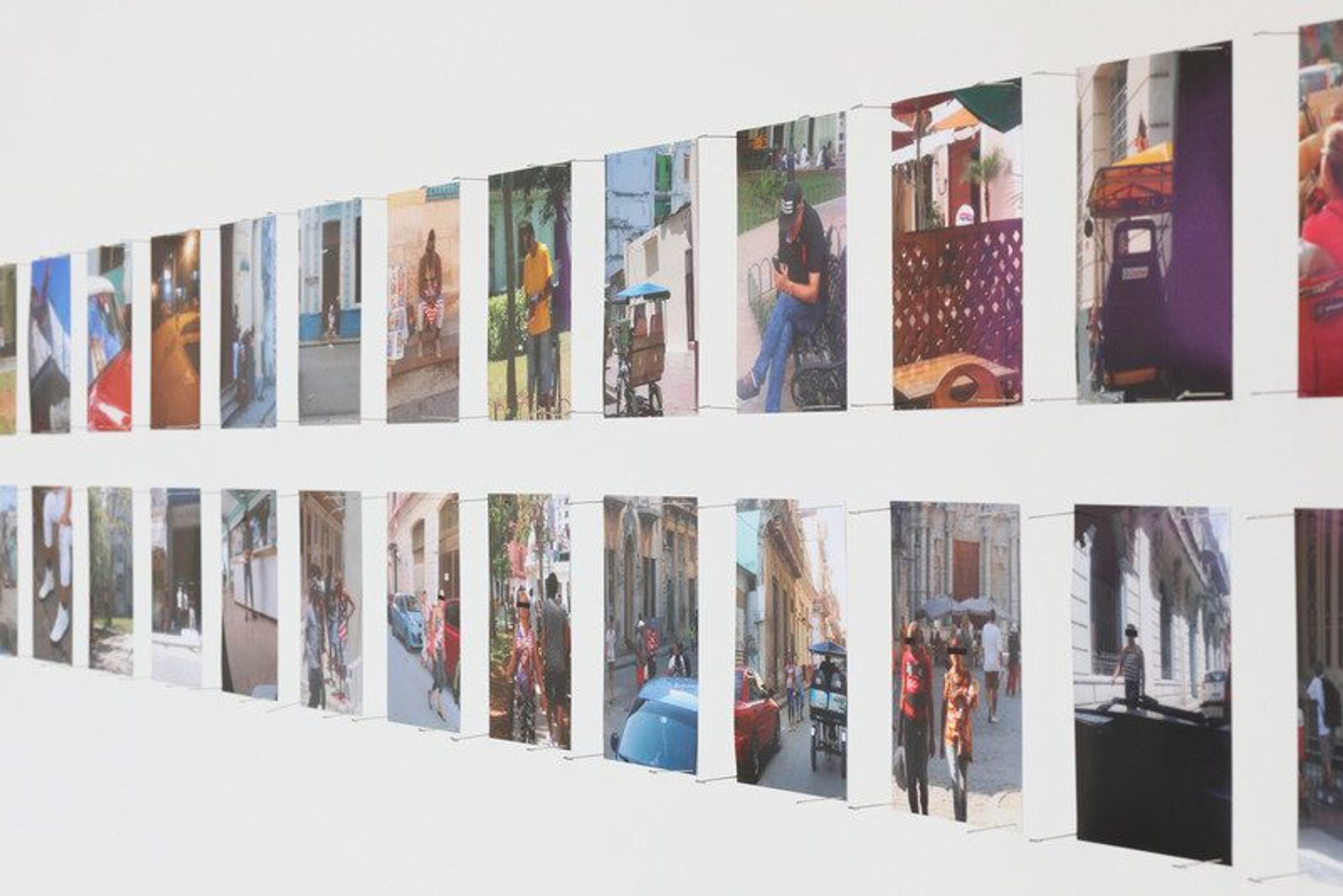 Ibrahim Ahmed, Exhibition view, Institute for Contemporary Art at VCU. Photo by David Hale.