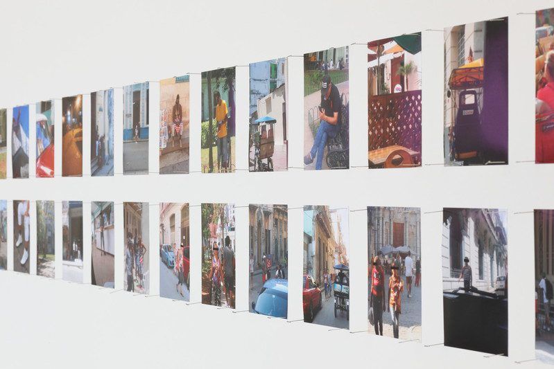 Ibrahim Ahmed, Exhibition view, Institute for Contemporary Art at VCU. Photo by David Hale.