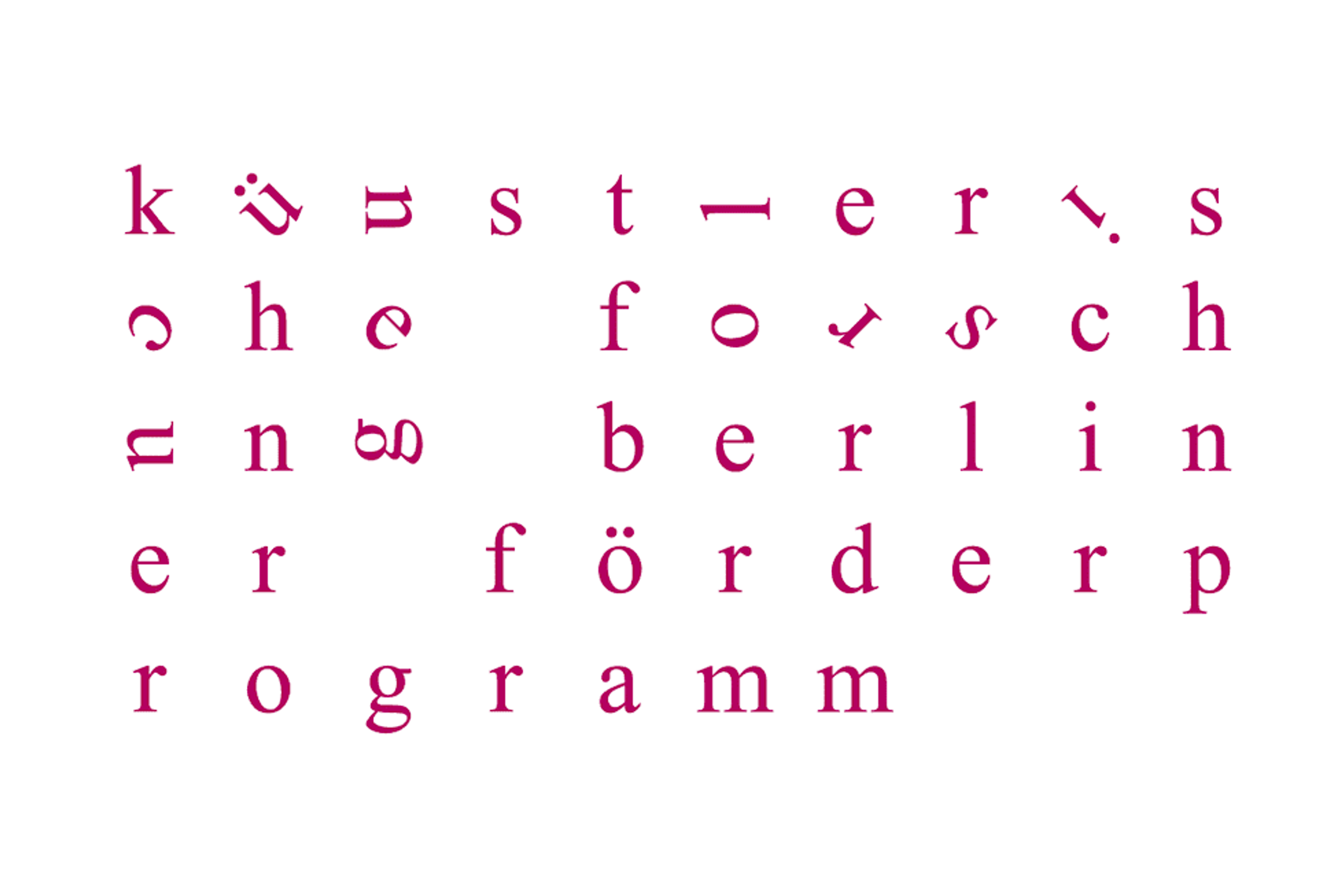 Berlin Artistic Research Grant Programme