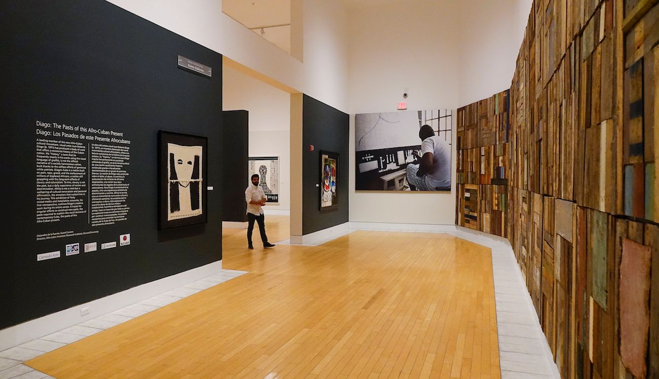 Exposición “Diago: The Pasts of this Afro-Cuban Present” at the Lowe Art Museum, Miami, 2019-2020. Courtesy of the curatorship.