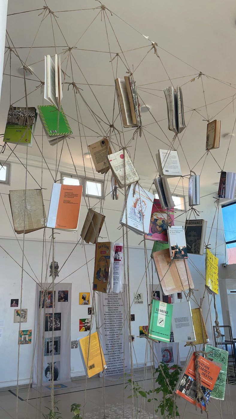 African Book Fair at Musée de la Femme Henriette Bathily. Photo: Keren Lasme