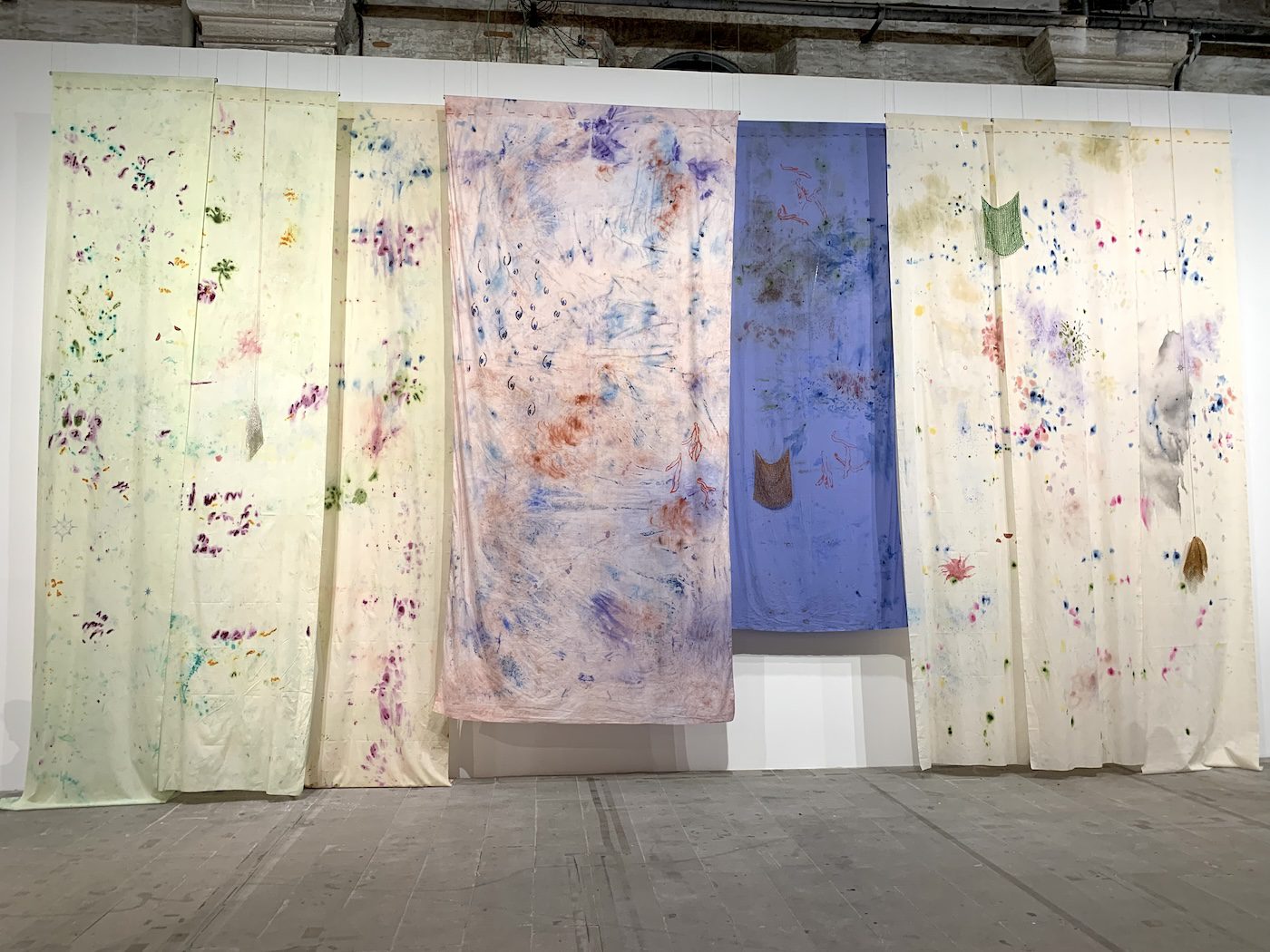 Agnes Waruguru. Installation View of 60th Venice Biennale „Foreigners Everywhere“ at Arsenale. Photo: C&amp;