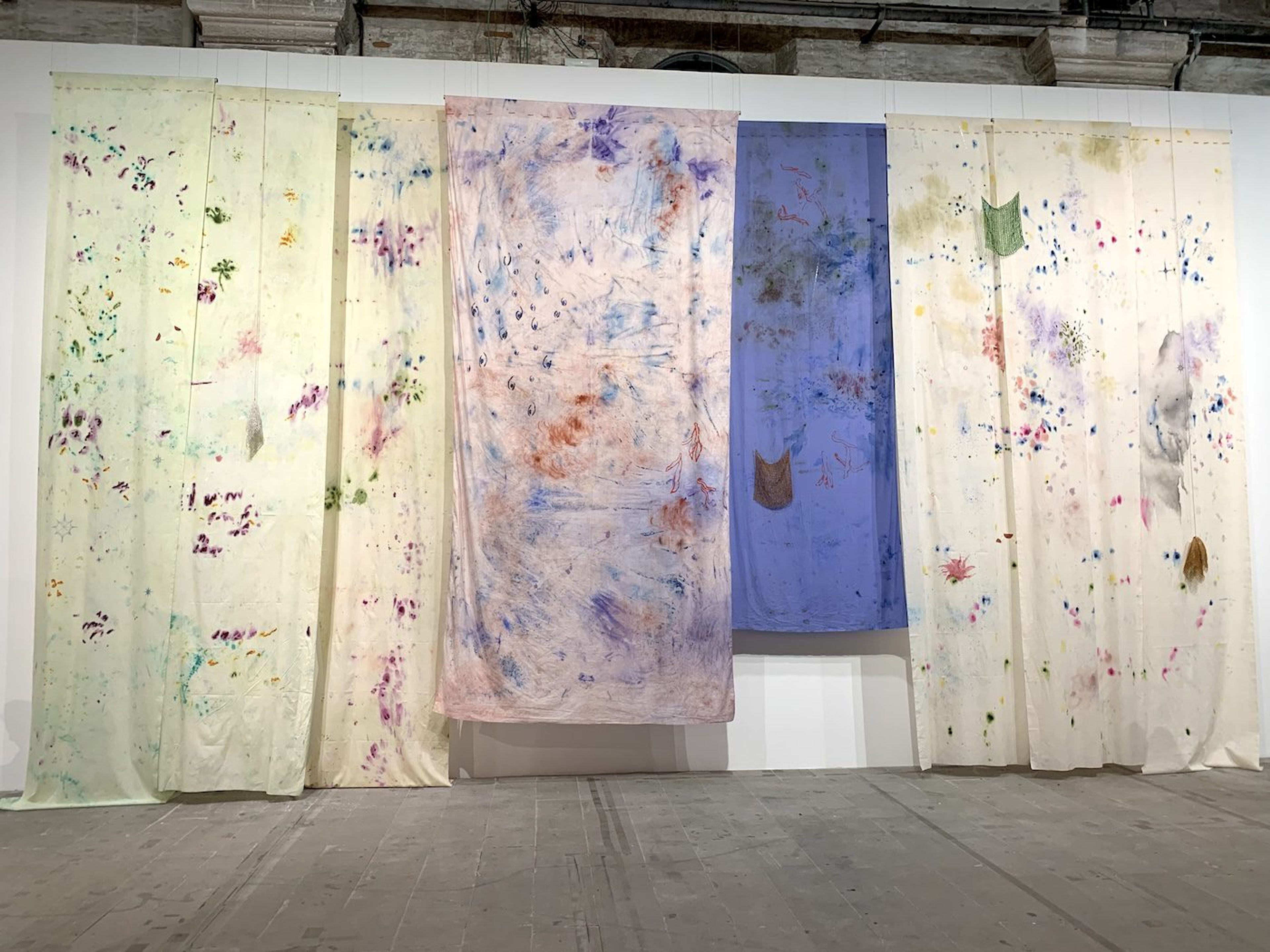 Agnes Waruguru. Installation View of 60th Venice Biennale „Foreigners Everywhere“ at Arsenale. Photo: C&amp;