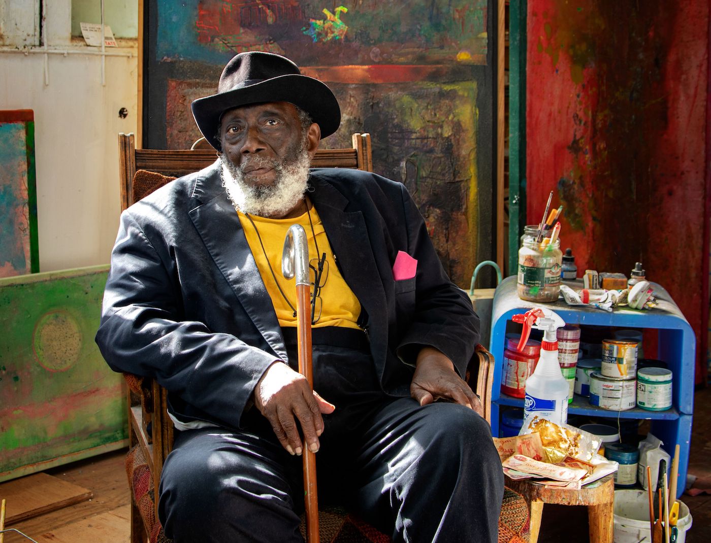 Frank Bowling Receives Wolfgang-Hahn-Preis 2022 - Contemporary And