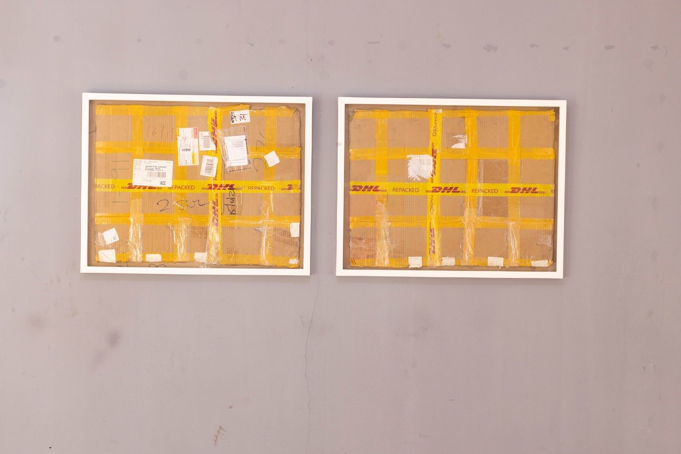 Installation View of “Elolo Bosoka: What he saw sees when he went goes strolling“ at Museum of Science and Technology (MST), Accra. September 12th – October 30th, 2024. Courtesy of the artist.