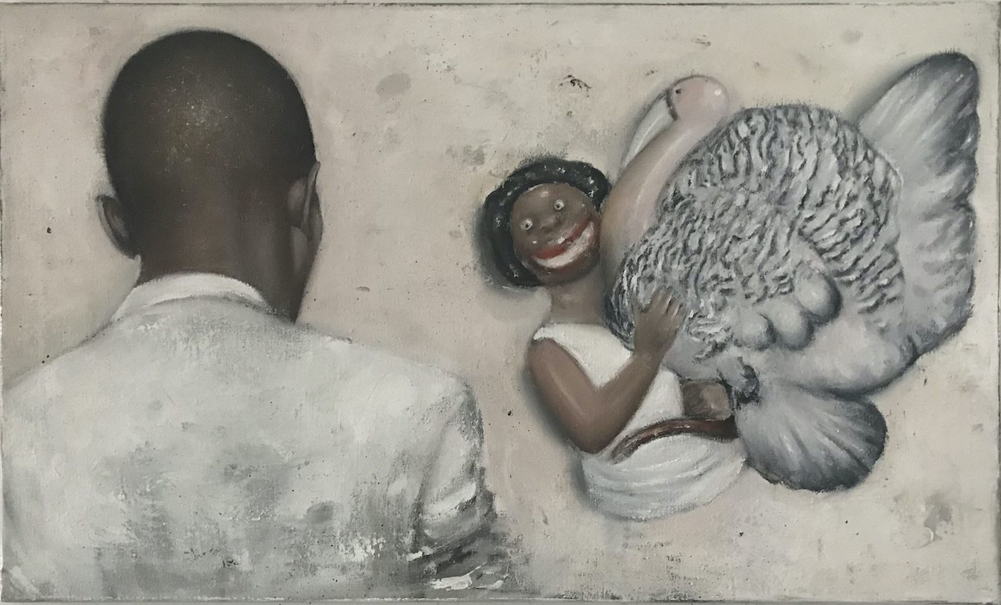 Ransome Stanley, Thanksgiving II, 2019. Oil on canvas, 60 x 100 cm. Courtesy of the artist and Artco Galerie Herzogenrath