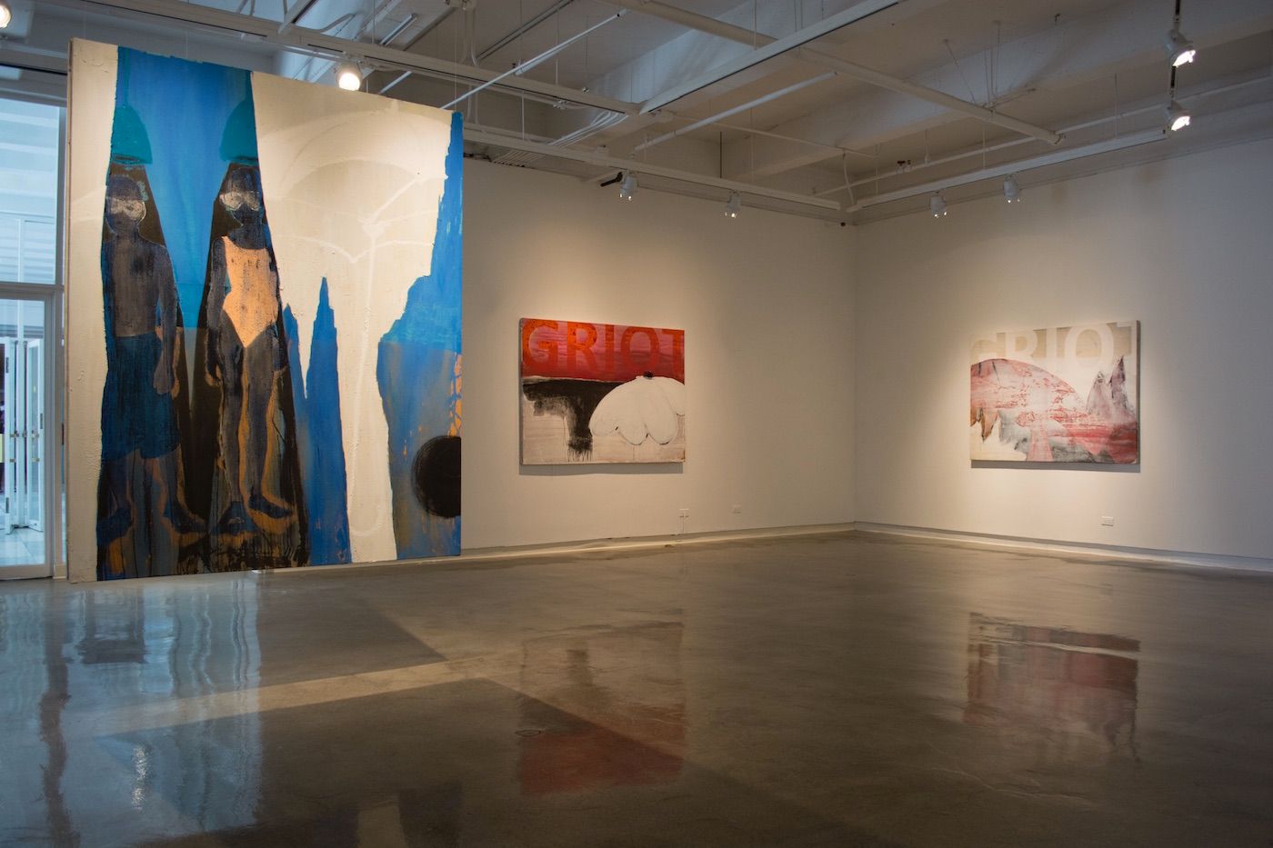 Exhibition view Baustein Building Holyoke, MA