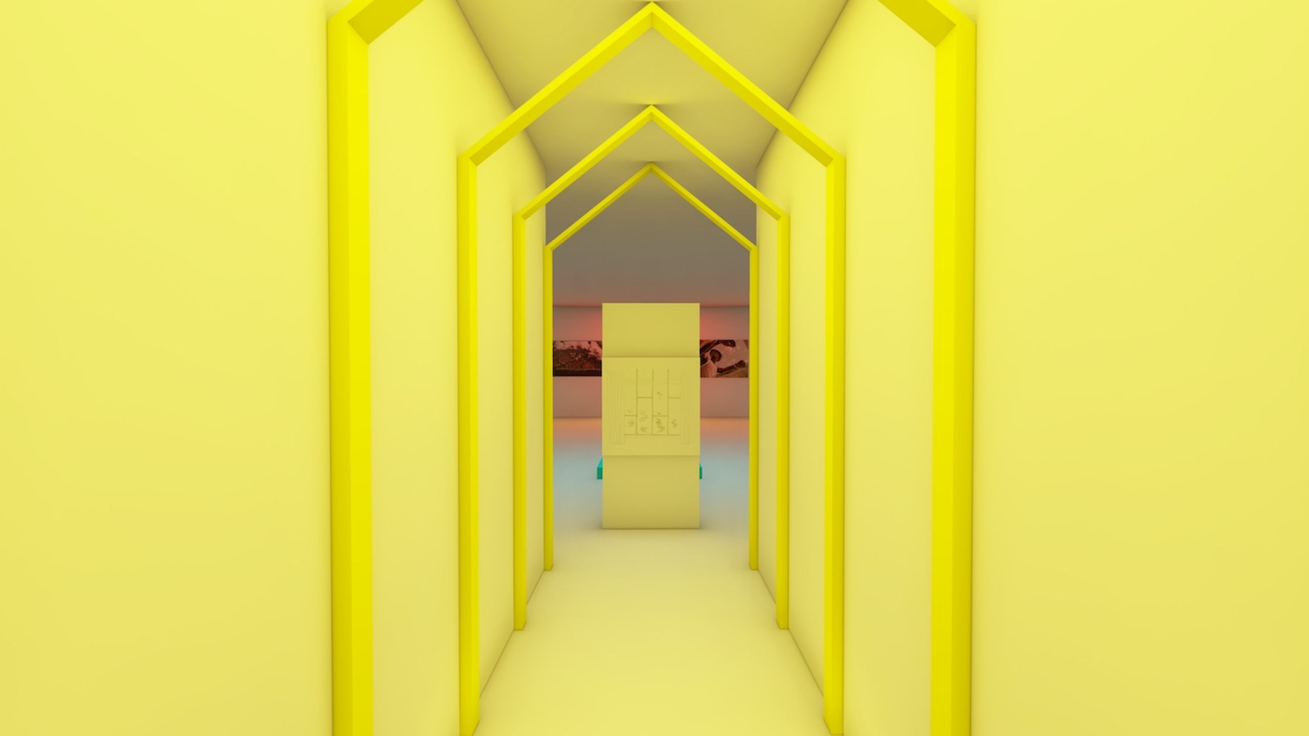 Installation view digital exhibition at Mahagony Culture, 2020.