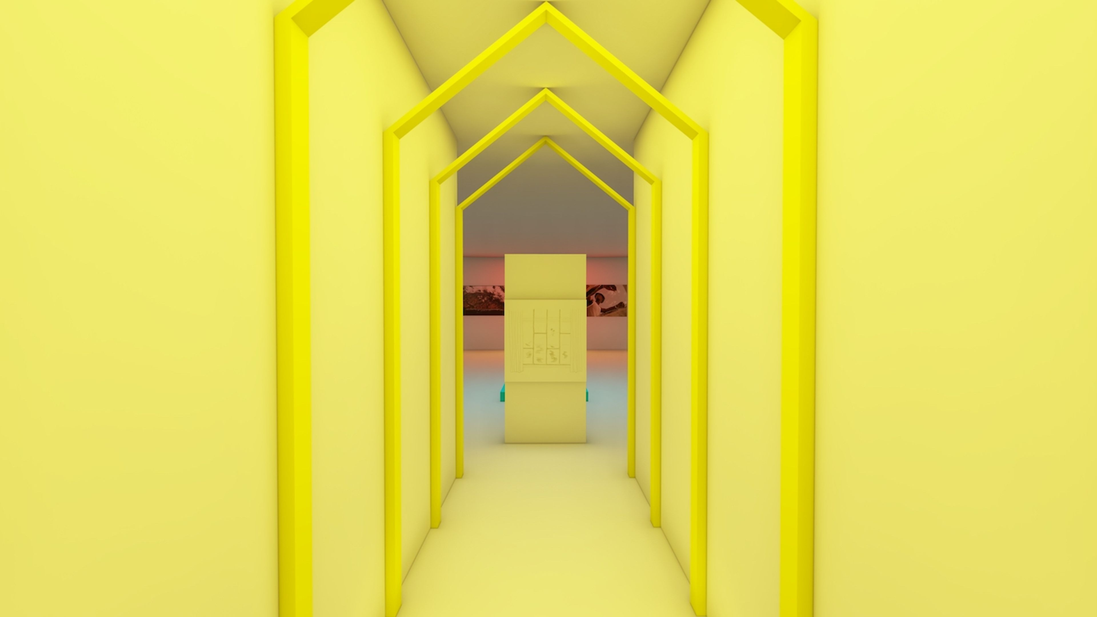 Installation view digital exhibition at Mahagony Culture, 2020.