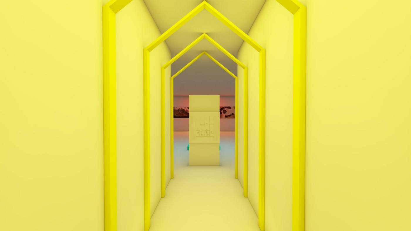 Installation view digital exhibition at Mahagony Culture, 2020.