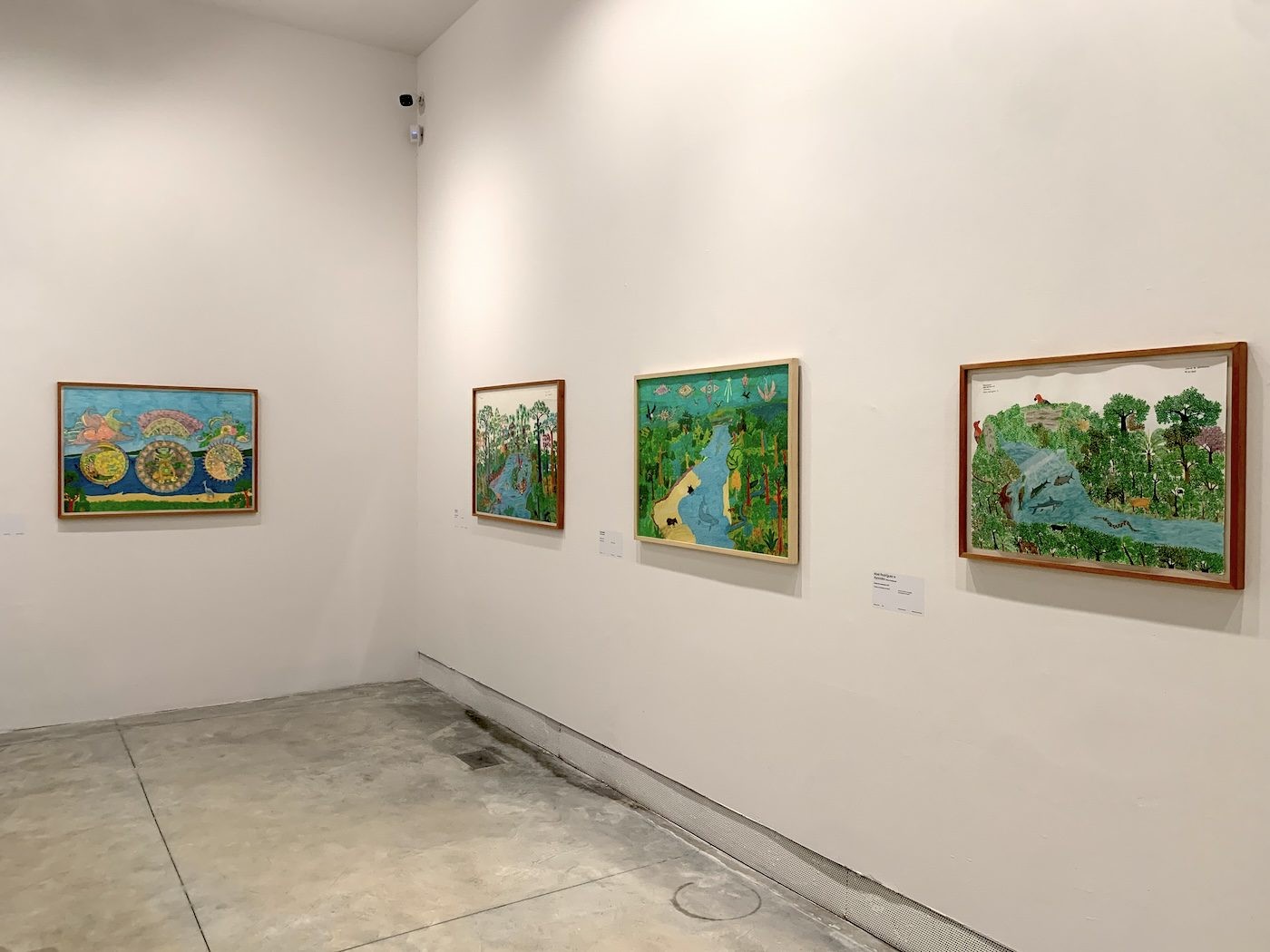 Abel Rodríguez & Aycoobo (Wilson Rodríguez). Installation View of 60th Venice Biennale „Foreigners Everywhere“ at Giardini. Photo: C&