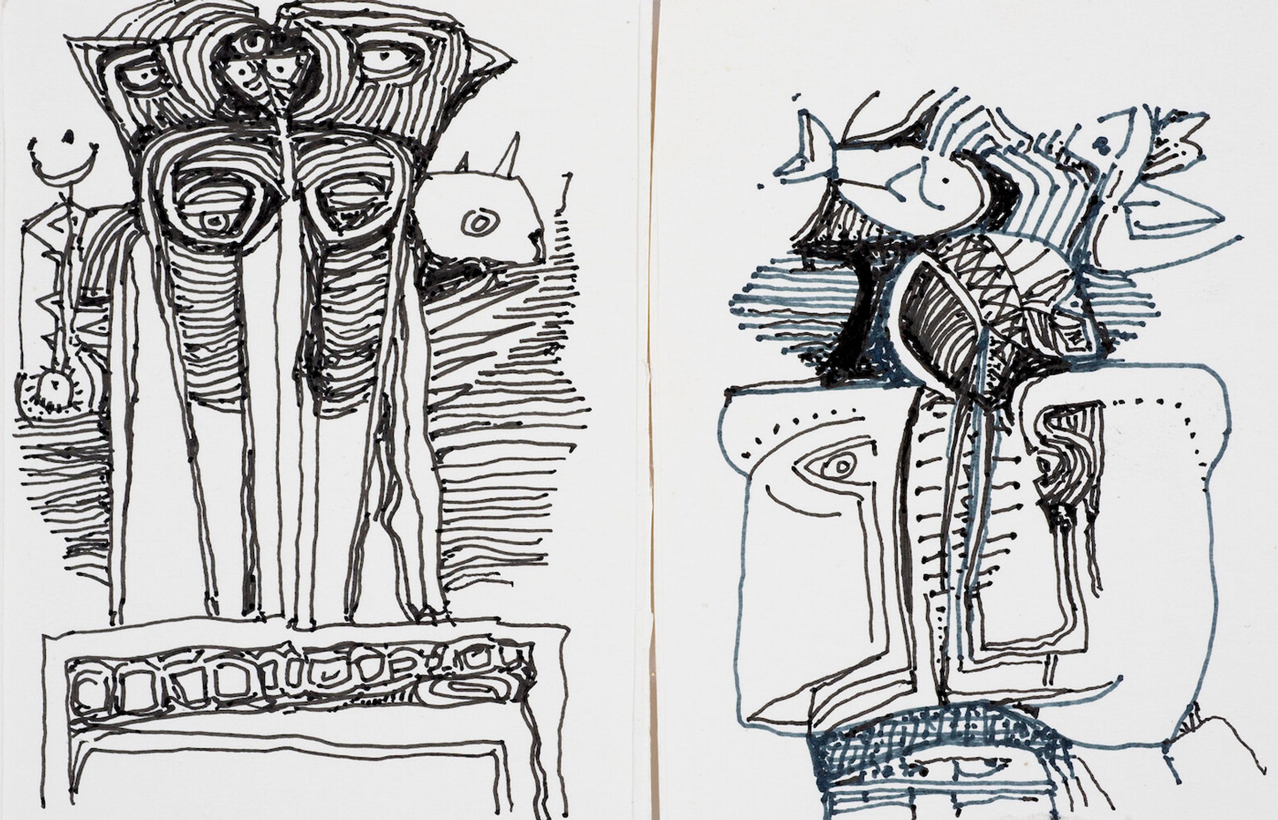 Ibrahim El-Salahi: Pain Relief Drawings