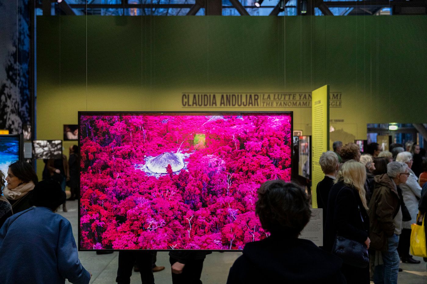 Claudia Andujar, The Yanomami Struggle, Installation View. Photo Thibaut Voisin. Courtesy Fondation Cartier.