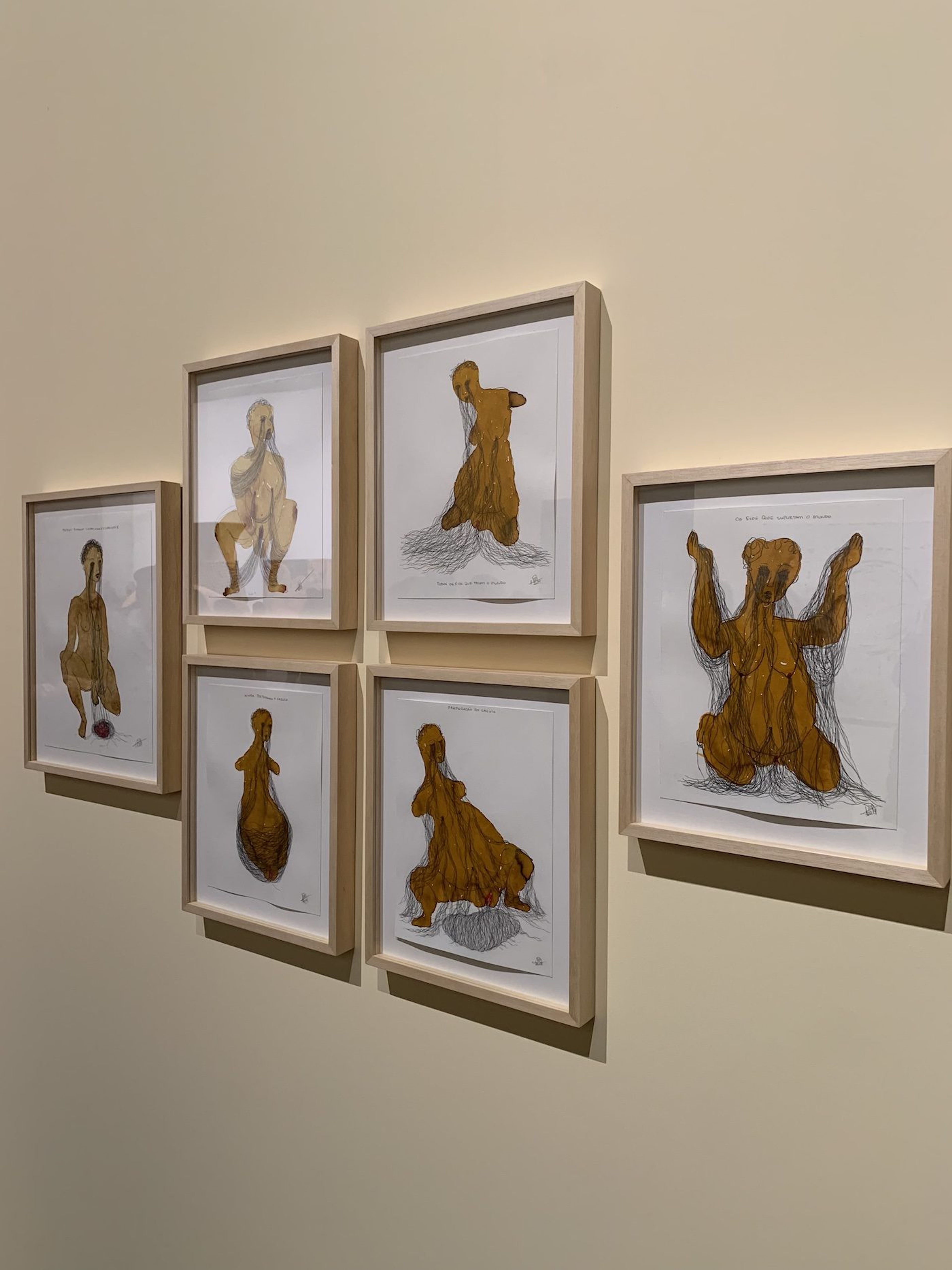 Rosana Paulino. Installation View of “The Milk of Dreams” at Arsenale. Photo: C&amp;