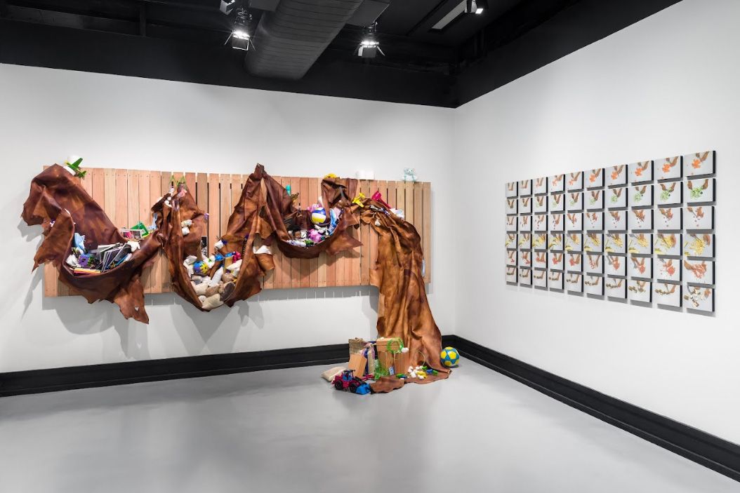 Exhibition View “Crossroads of Afro-Brazilian Art”, 2023-24. Photo: Estúdio em Obra / Courtesy of Tatu Cult