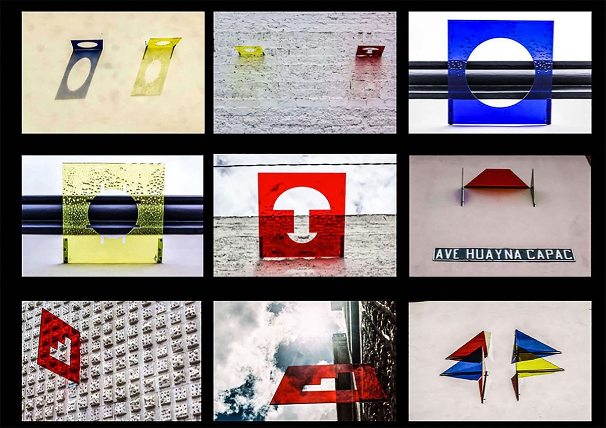 Serie Cromotopos (Recorrido Equinoccial) (Cromotopos Series, Equinoctial Path, 2018), 14th International Cuenca Biennial, Ecuador.