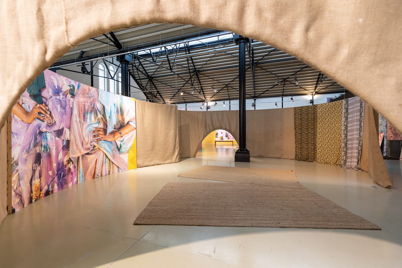 Installation view of The Anarchist Citizenship: People Made of Stories at Framer Framed in Amsterdam, NL. Photo: Maarten-Nauw. Courtesy of Framer Framed.