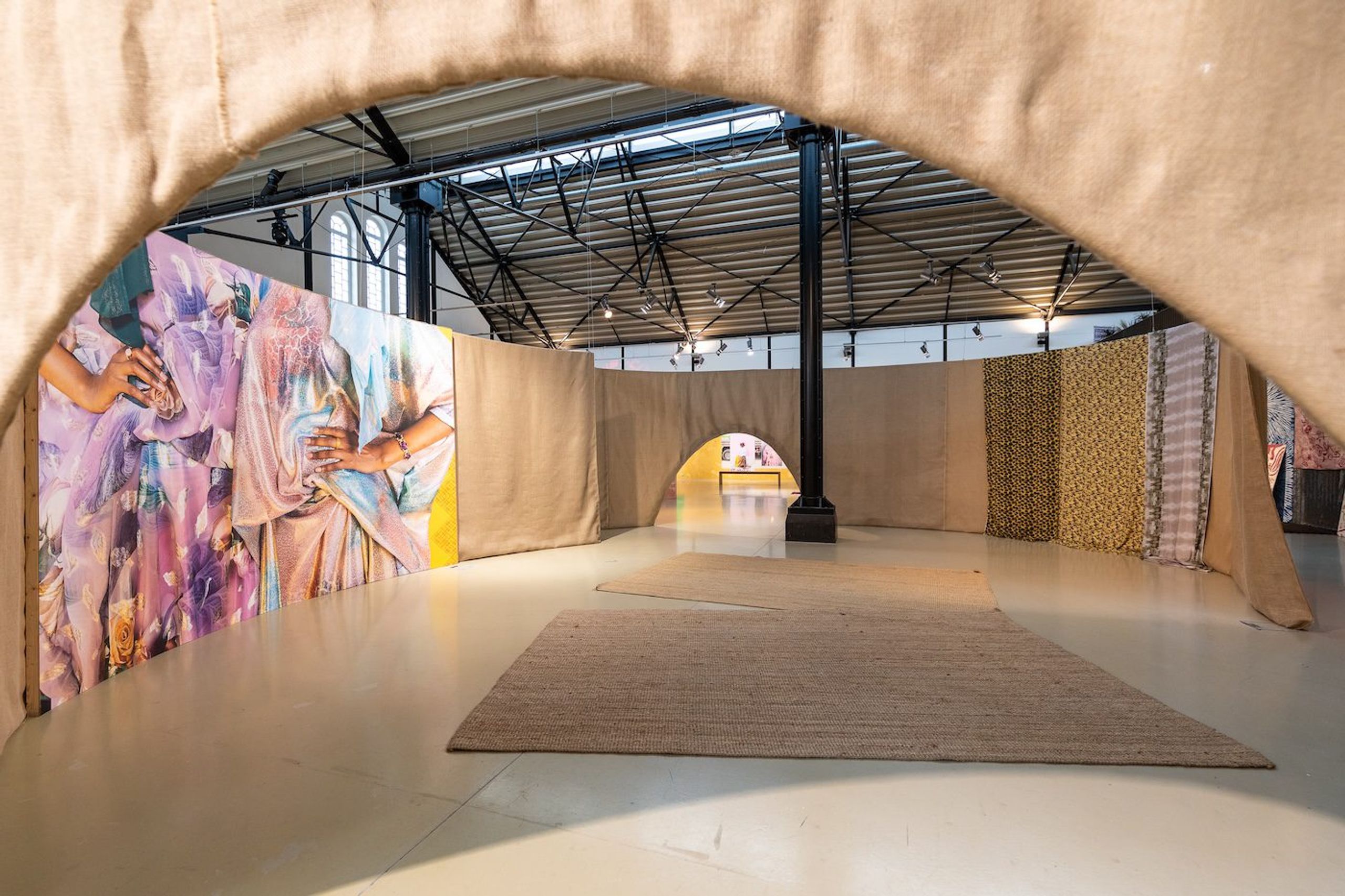 Installation view of The Anarchist Citizenship: People Made of Stories at Framer Framed in Amsterdam, NL. Photo: Maarten-Nauw. Courtesy of Framer Framed.
