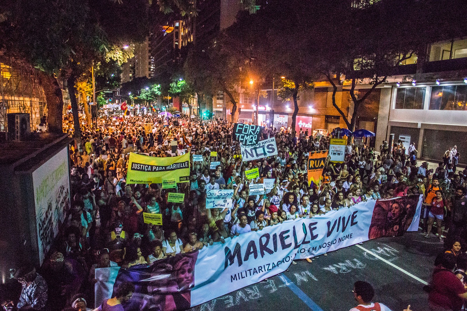 Mídia Ninja, Rio de Janeiro, March 20th 2018. CC BY-NC-SA 2.0