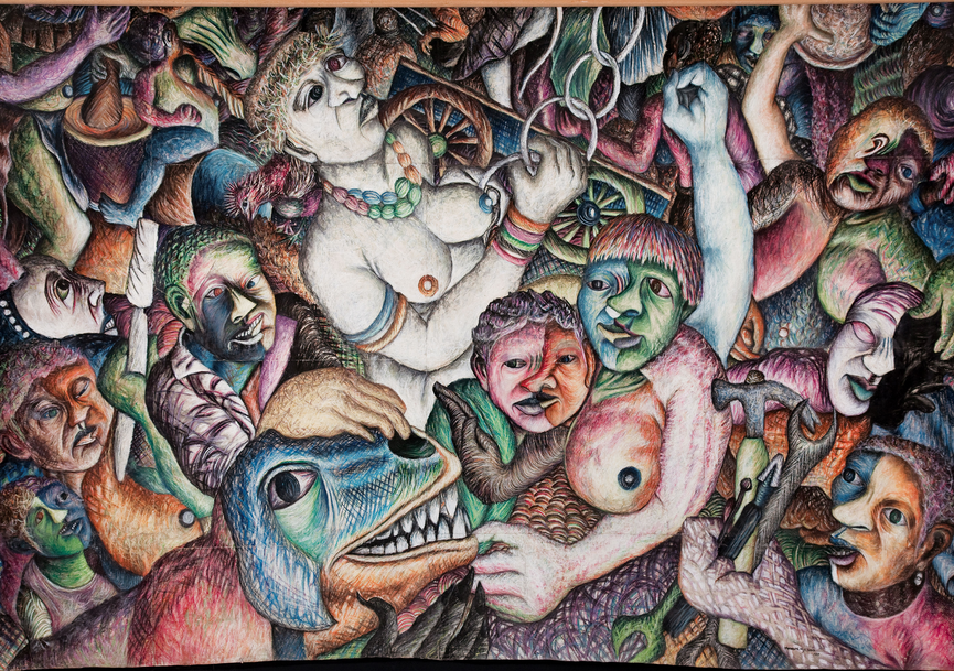 South-African painter Helen Sebidi