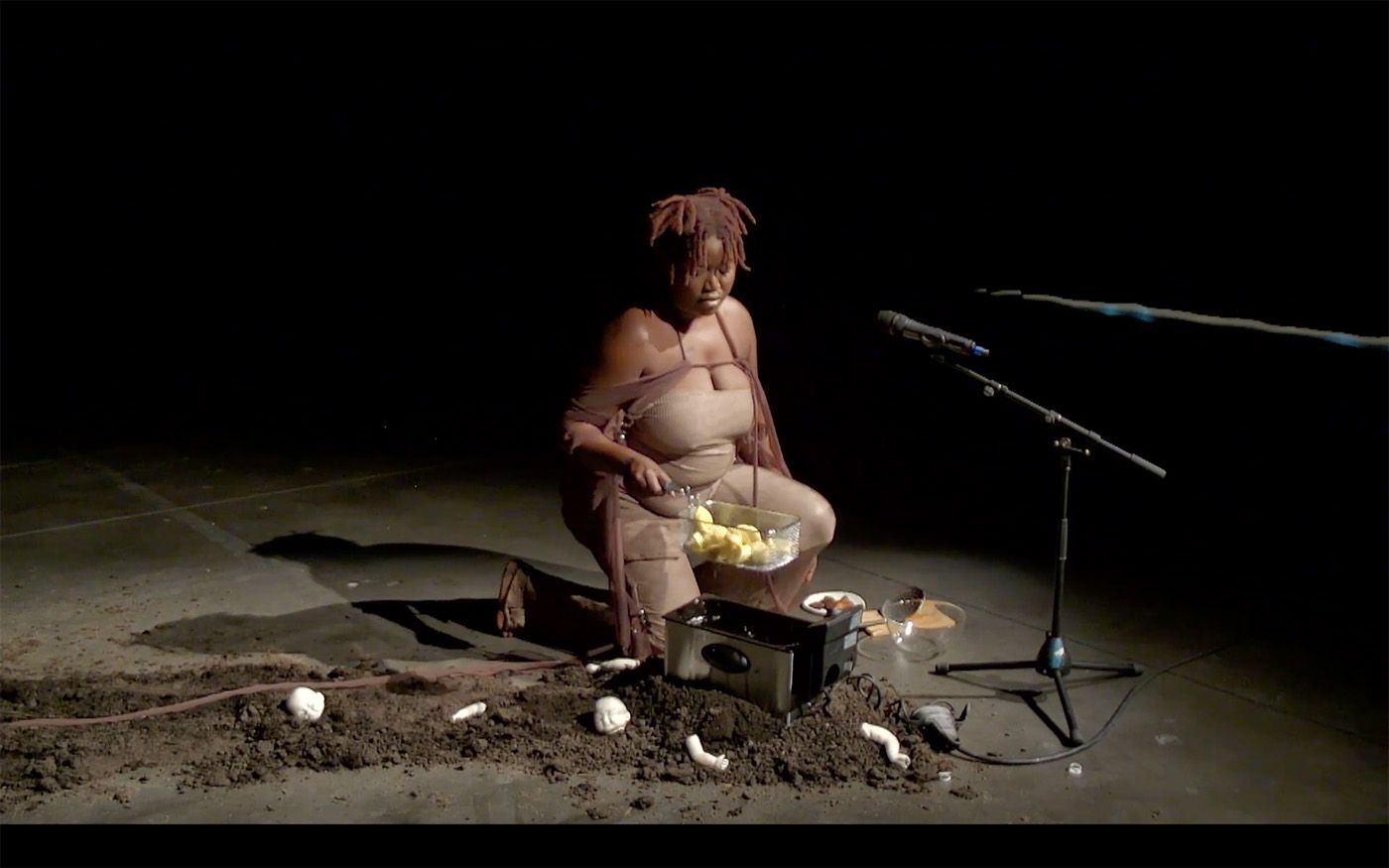 Alice Dubon, Eat Myself, 2024, Marseille.