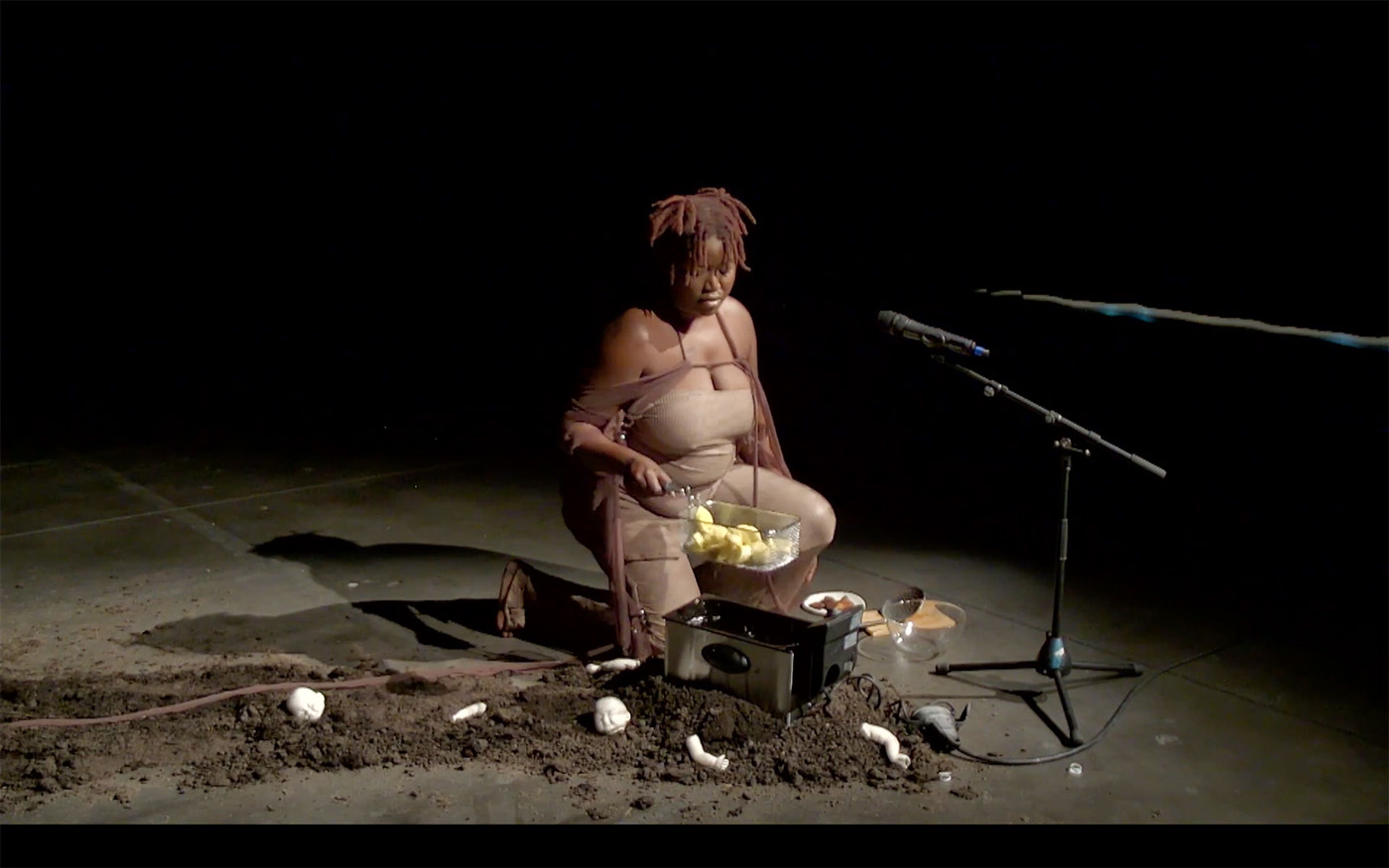 Alice Dubon, Eat Myself, 2024, Marseille.