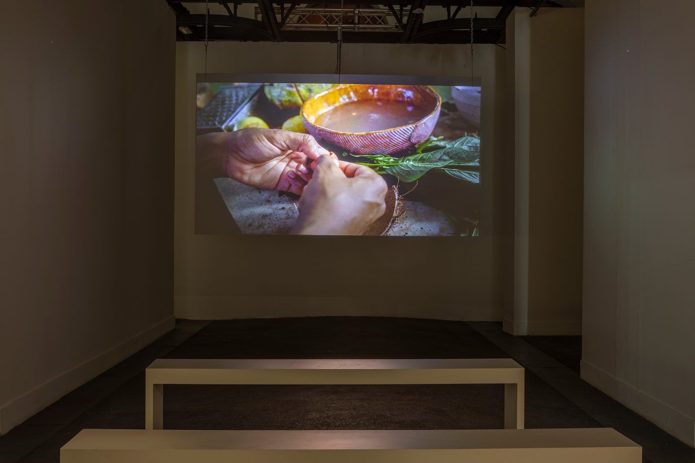 Las Nietas De Nonó. Installation View, SEDIMENTS. After Memory @ Mattatoio, Roma 2022 © SPAZIO GRIOT. Photo: Elia Buonora