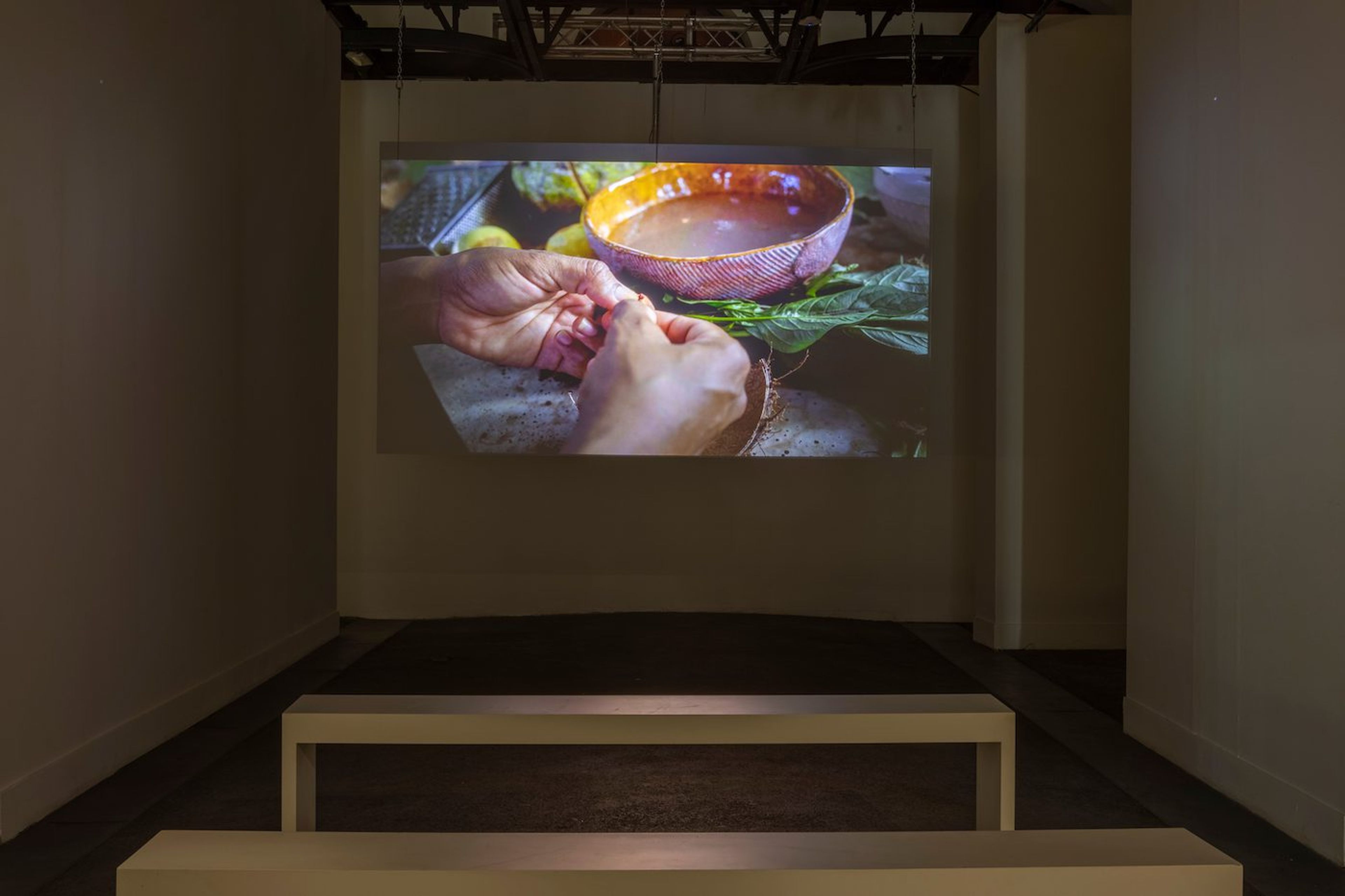 Las Nietas De Nonó. Installation View, SEDIMENTS. After Memory @ Mattatoio, Roma 2022 © SPAZIO GRIOT. Photo: Elia Buonora