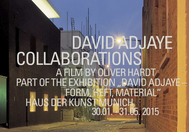 World Premiere of "David Adjaye - Collaborations" A Film by Oliver Hardt