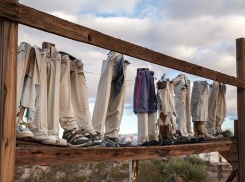 Noah Purifoy, From the Point of View of the Little People (detail), 1994 Mixed-media construction, 120 x 96 x 18 in Noah Purifoy Foundation © Noah Purifoy Foundation. Photo © Fredrik Nilsen