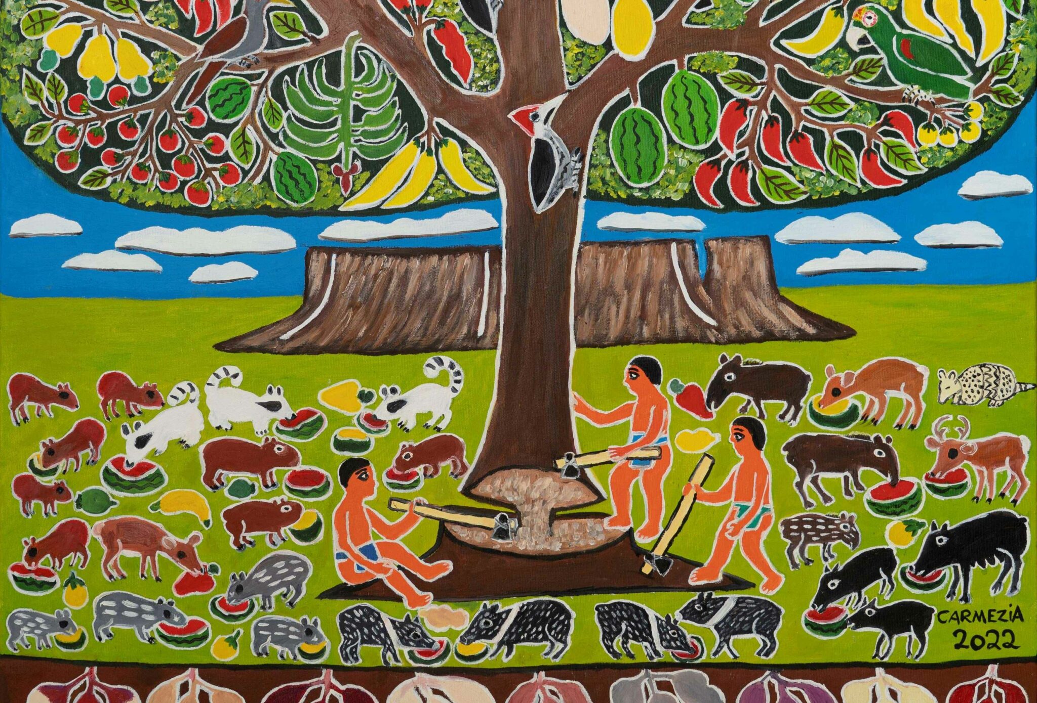 Carmézia Emiliano: a árvore da vida