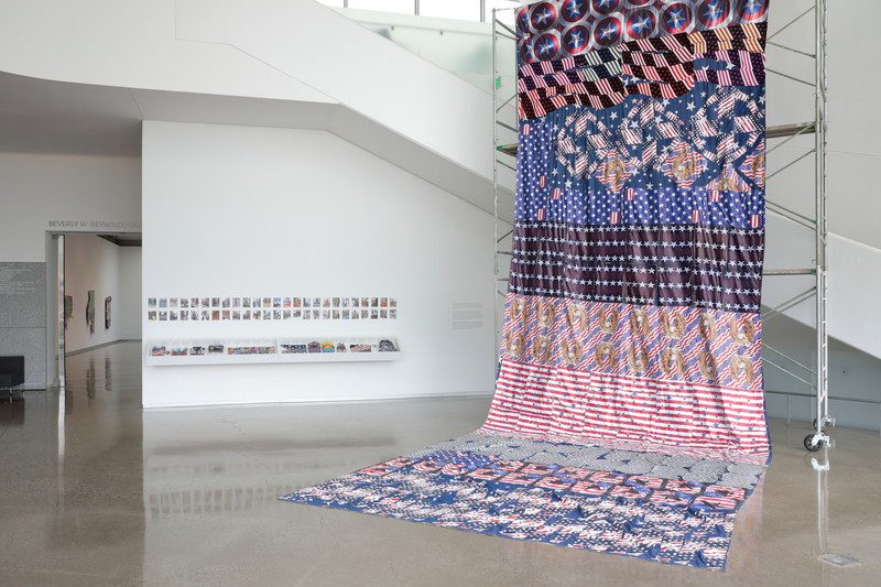 Ibrahim Ahmed, Exhibition view, Institute for Contemporary Art at VCU. Photo by David Hale.