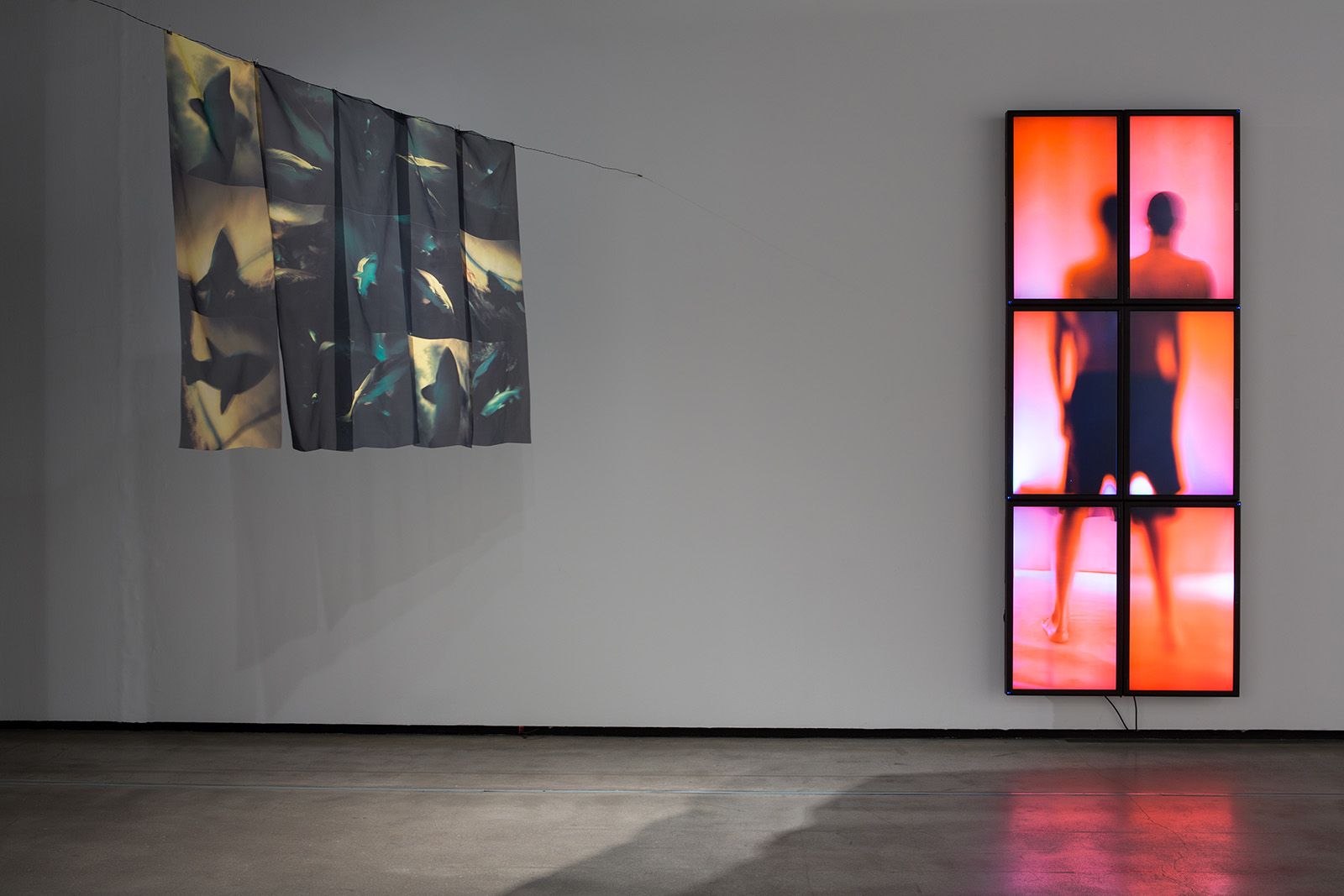 Thiago Gualberto, Maré Vermelha, 2017 Video installation. Artist's collection.