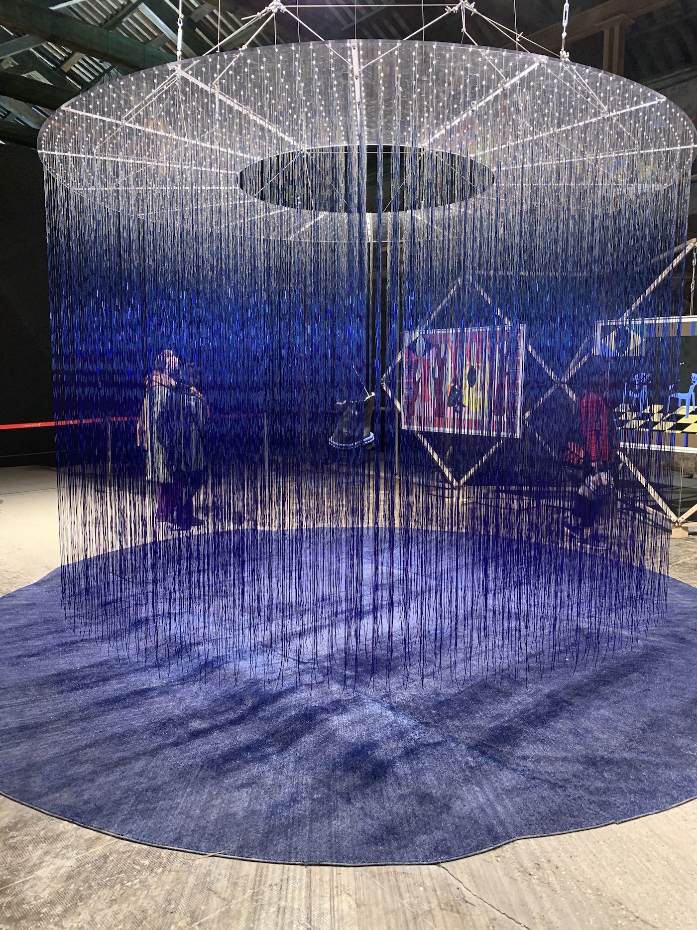 Installation View of the Ghana Pavilion at the 59th Venice Biennale. Photo: C&