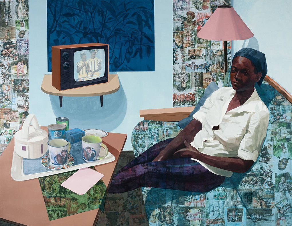 Njideka Akunyili Crosby : Portals