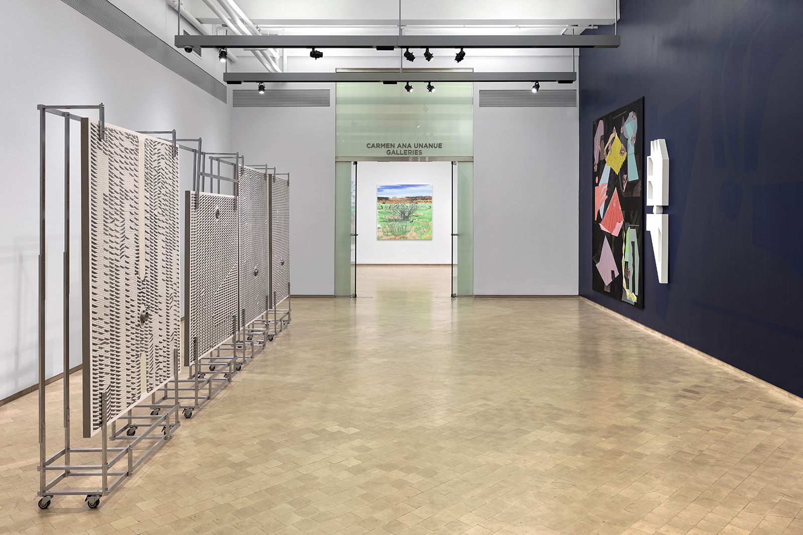 View of the installation Flow States – LA TRIENAL 2024 at El Museo del Barrio, New York. Photo: Matthew Sherman/Courtesy of El Museo del Barrio, New York