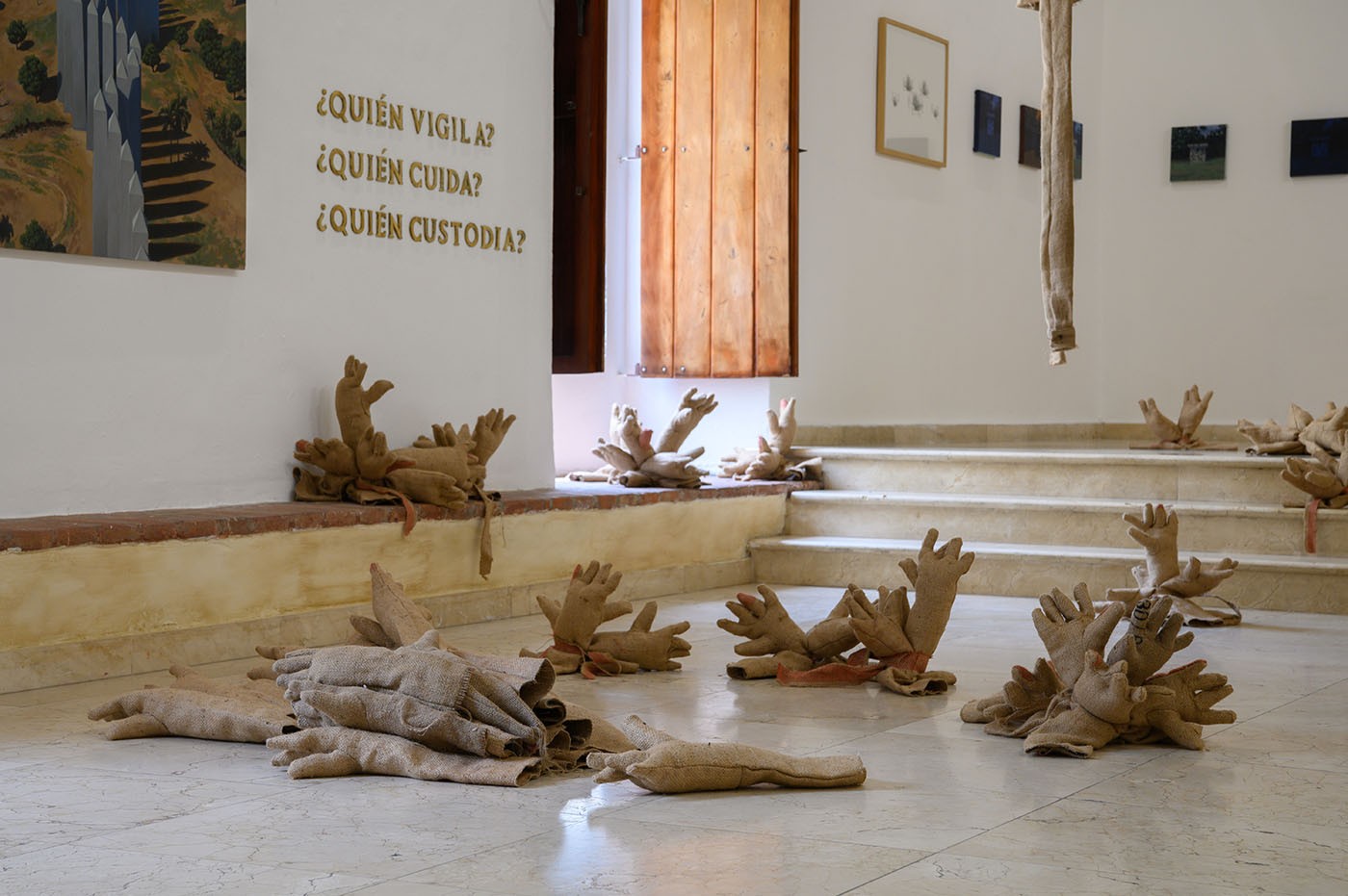 Installation view “Orgullo Nacional” by José Morbán at CCESD, 2024. Foto: José Rozón