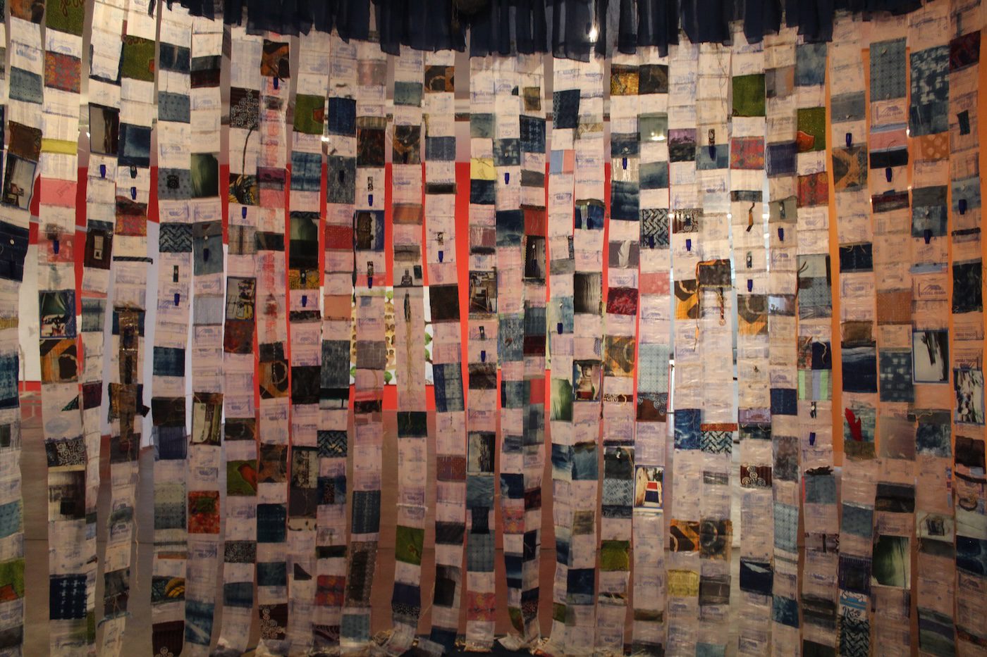 Work by Adama Delphine Fawudu. Installation view at Ciccillo Matarazzo Pavilion, Fundação Bienal de São Paulo . Images by Cristian Baena / Contemporary And (C&amp;).